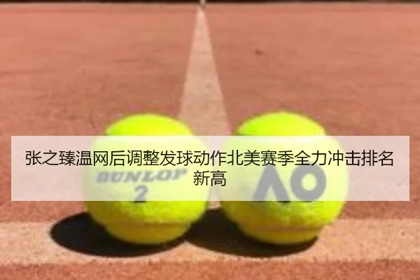张之臻温网后调整发球动作北美赛季全力冲击排名新高